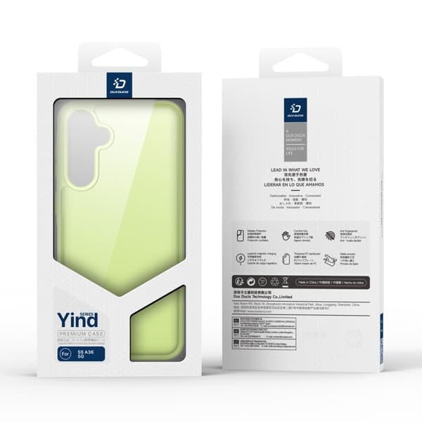DUX DUCIS Samsung A36 5G Yind Series Cover - Grøn