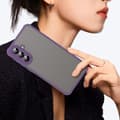 Miniatyrbillede 9 af 9: SKALO Samsung A36 5G Color Bumper Frosted Cover - Lilla