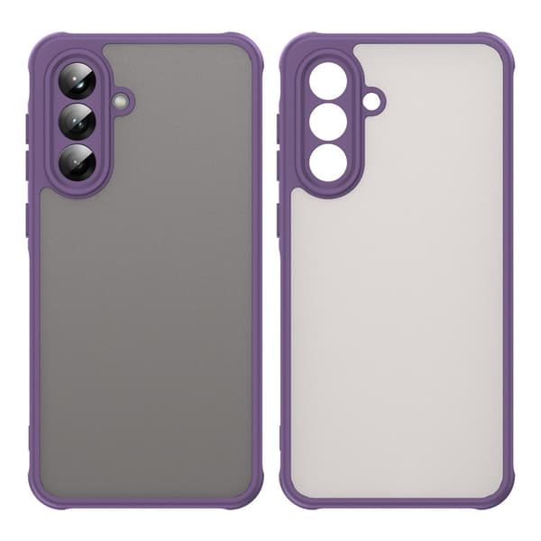 SKALO Samsung A36 5G Color Bumper Frosted Cover - Lilla
