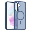 Miniatyrbillede 1 af 6: SKALO Samsung A36 5G Skin-touch Hybrid Cover - Blå