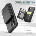 Miniatyrbillede 7 af 11: SKALO Samsung A36 5G JEEHOOD J05 Cover - Sort