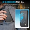 Miniatyrbillede 10 af 11: SKALO Samsung A36 5G JEEHOOD J05 Cover - Sort
