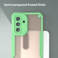 Miniatyrbillede 4 af 10: SKALO Samsung A36 5G Armor Hybrid Frosted Cover - Grøn