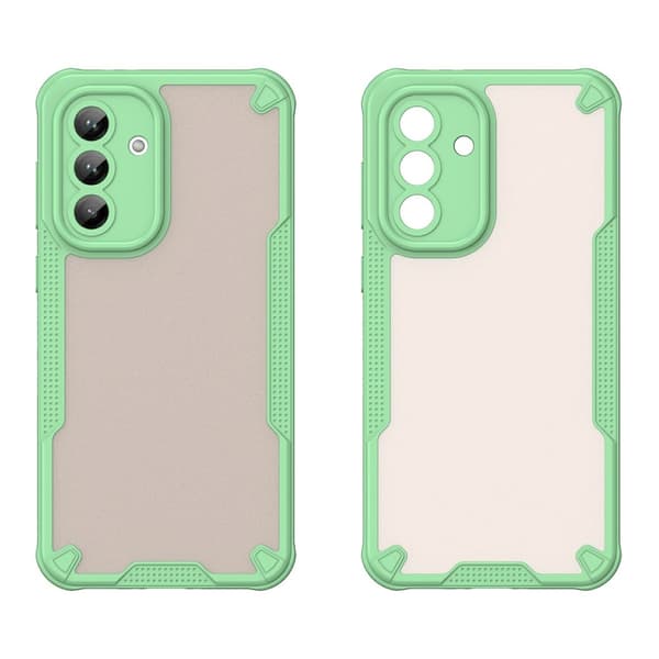 SKALO Samsung A36 5G Armor Hybrid Frosted Cover - Grøn
