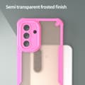 Miniatyrbillede 4 af 10: SKALO Samsung A36 5G Armor Hybrid Frosted Cover - Pink