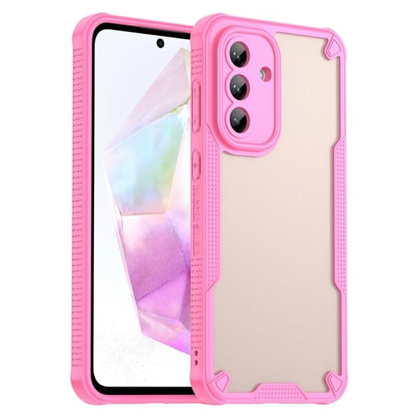 SKALO Samsung A36 5G Armor Hybrid Frosted Cover - Pink