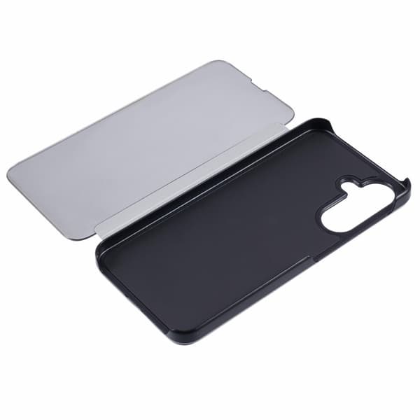 SKALO Samsung A36 5G Clear View Flip Cover - Sølv