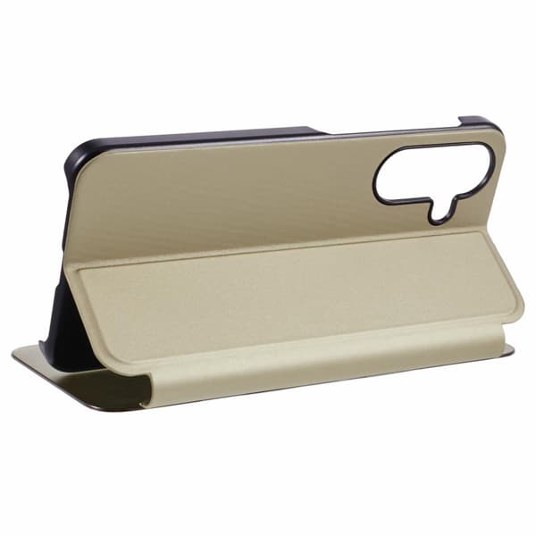 SKALO Samsung A36 5G Clear View Flip Cover - Guld