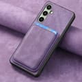 Miniatyrbillede 5 af 5: SKALO Samsung A36 5G PU-læder magnetisk kortholder Cover - Lilla