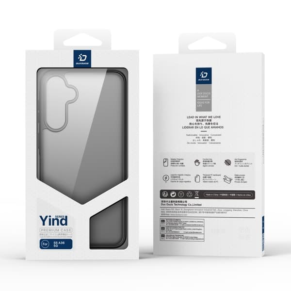 DUX DUCIS Samsung A36 5G Yind Series Cover - Sort