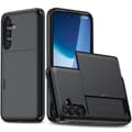 Miniatyrbillede 1 af 11: SKALO Samsung A36 5G Armor Kortholder Cover - Sort