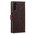 Miniatyrbillede 5 af 5: SKALO Samsung A36 5G Mandala Flip Cover - Brun