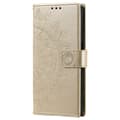 Miniatyrbillede 5 af 6: SKALO Samsung A36 5G Mandala Flip Cover - Guld