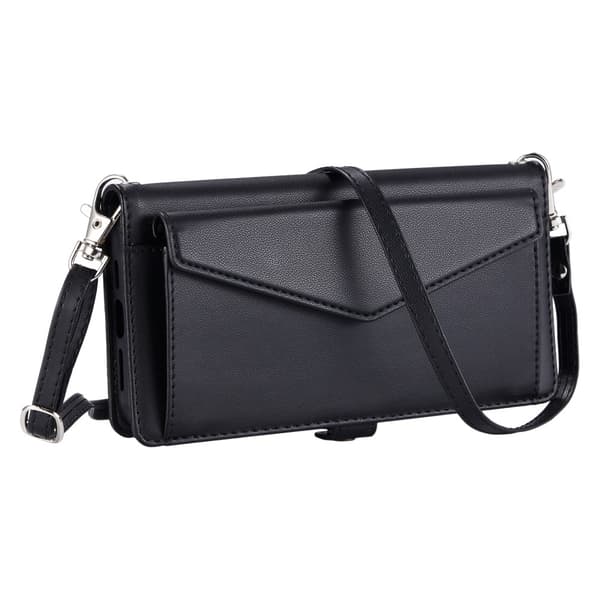SKALO Samsung A36 5G PU-Læder Envelope Flip Cover - Sort