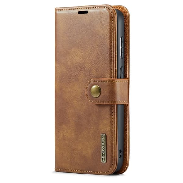 DG MING Samsung A36 5G 2-i-1 Magnet Plånboksfodral - Brun