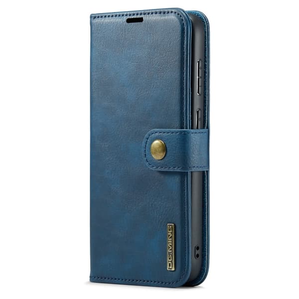 DG MING Samsung A36 5G 2-i-1 Magnet Flip Cover - Blå