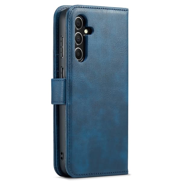 DG MING Samsung A36 5G 2-i-1 Magnet Flip Cover - Blå