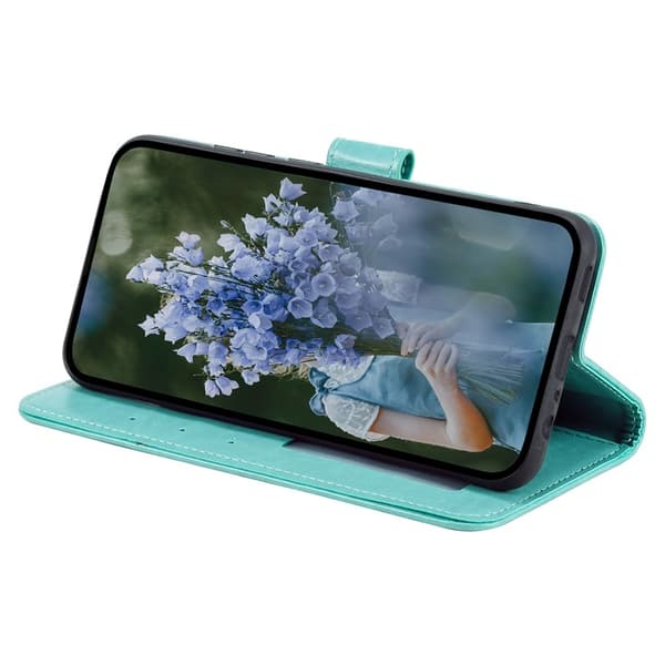 SKALO Samsung A36 5G Mandala Flip Cover - Turkis