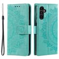 Miniatyrbillede 1 af 6: SKALO Samsung A36 5G Mandala Flip Cover - Turkis