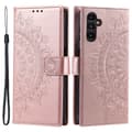 Miniatyrbillede 1 af 6: SKALO Samsung A36 5G Mandala Flip Cover - Rosa guld