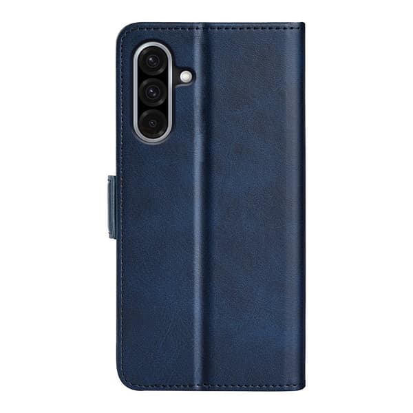 SKALO Samsung A36 5G Premium ID Flip Cover - Blå