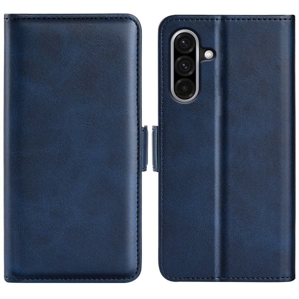 SKALO Samsung A36 5G Premium ID Flip Cover - Blå