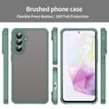 Pikkukuva 3 / 9: SKALO Samsung A56 5G Color Bumper Frosted Suojakuori - Vihreä