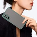 Pikkukuva 9 / 9: SKALO Samsung A56 5G Color Bumper Frosted Suojakuori - Vihreä