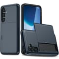 Miniatyrbillede 1 af 11: SKALO Samsung A56 5G Armor Kortholder Cover - Blå
