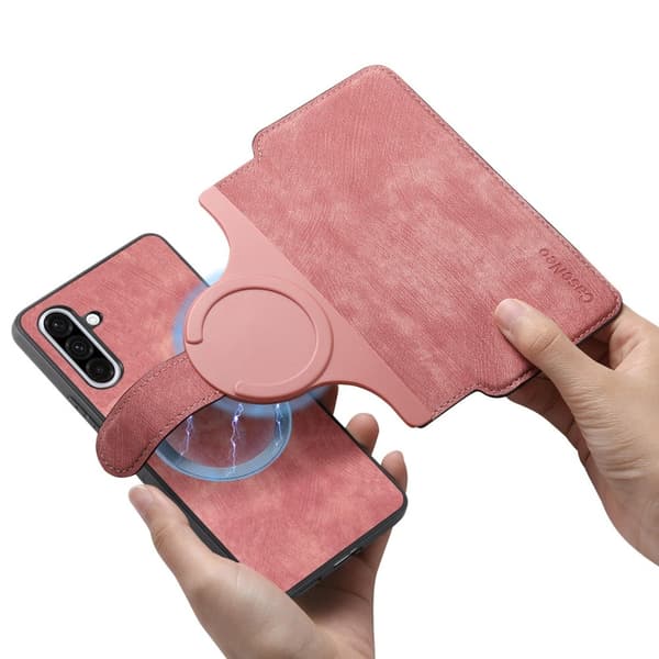 SKALO Samsung A36 5G CASENEO MW-03 Flip Cover - Pink