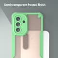 Miniatyrbillede 4 af 10: SKALO Samsung A56 5G Armor Hybrid Frosted Cover - Grøn