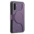 Pikkukuva 3 / 6: SKALO Samsung A36 5G CASENEO MW-03 Lompakkokotelo - Violetti