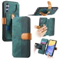 Miniatyrbillede 8 af 11: SKALO Samsung A36 5G SW-01 Retro PU-Læder Flip Cover - Sort