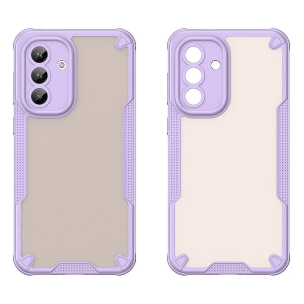 SKALO Samsung A56 5G Armor Hybrid Frosted Cover - Lilla