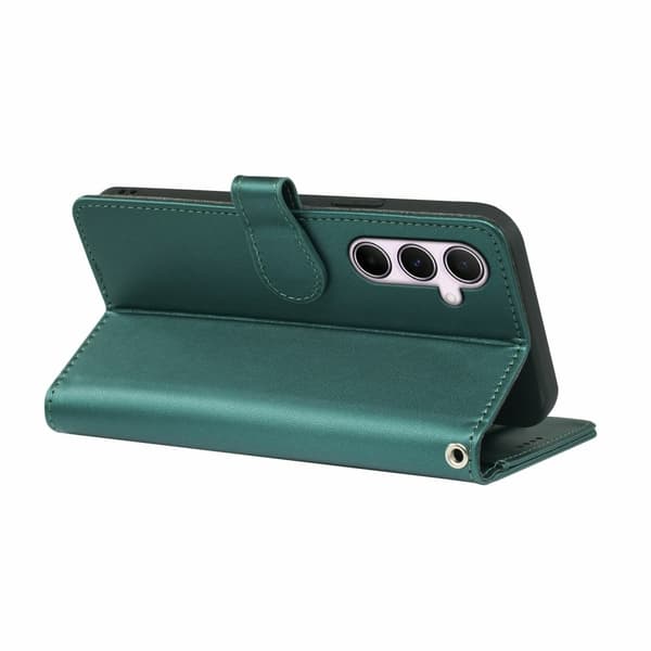 SKALO Samsung A36 5G 9-RUM Flip Cover - Grøn