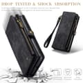 Miniatyrbild 11 av 11: CaseMe Samsung A36 5G 008 BIg Wallet 2in1 Magnet Plånboksfodral - Svart