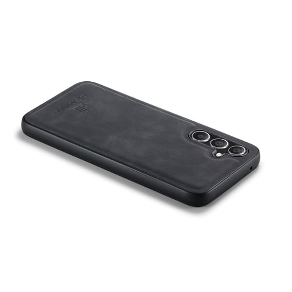 DG MING Samsung A56 5G Premium PU-læder Hybrid Cover - Sort