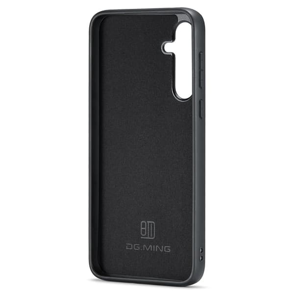 DG MING Samsung A56 5G Premium PU-læder Hybrid Cover - Mørkebrun