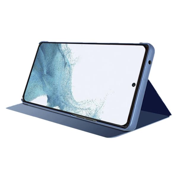 SKALO Samsung A56 5G Clear View Plånboksfodral - Svart