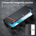 Pikkukuva 8 / 11: SKALO Samsung A56 5G LC.IMEEKE Carbon Fiber Lompakkokotelo - Musta