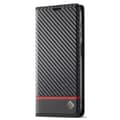 Pikkukuva 10 / 11: SKALO Samsung A56 5G LC.IMEEKE Carbon Fiber Lompakkokotelo - Musta