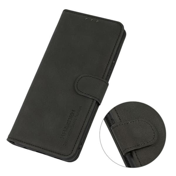 SKALO Samsung A56 5G KHAZNEH Plånboksfodral - Svart