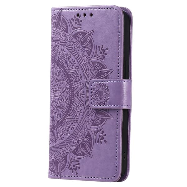 SKALO Samsung A56 5G Mandala Plånboksfodral - Lila