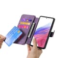 Miniatyrbild 4 av 11: SKALO Samsung A56 5G CASENEO MW-03 Plånboksfodral - Lila
