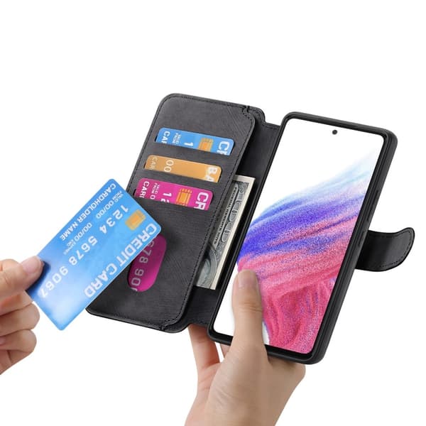 SKALO Samsung A56 5G CASENEO MW-03 Flip Cover - Sort