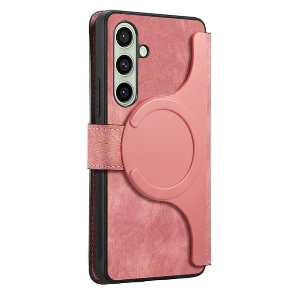SKALO Samsung A56 5G CASENEO MW-03 Plånboksfodral - Rosa