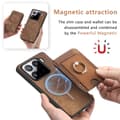 Pikkukuva 10 / 11: SKALO Xiaomi 15 2-in-1 Magneettinen Korttikotelo Suojakuori - Musta