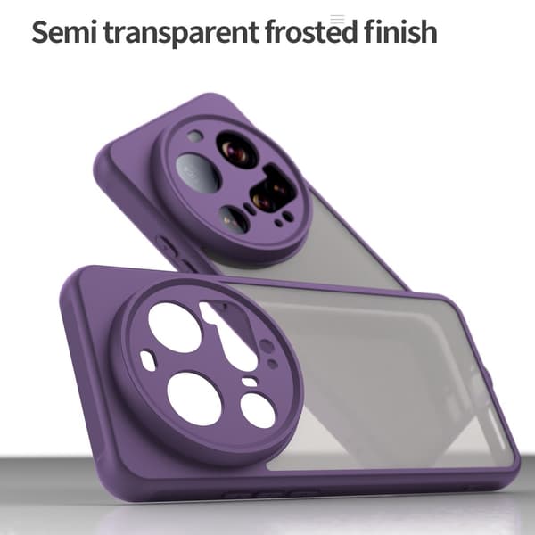 SKALO Xiaomi 15 Ultra 5G Color Bumper Frosted Skal - Lila