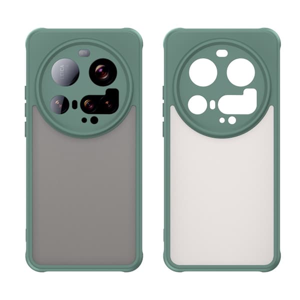 SKALO Xiaomi 15 Ultra 5G Color Bumper Frosted Cover - Grøn