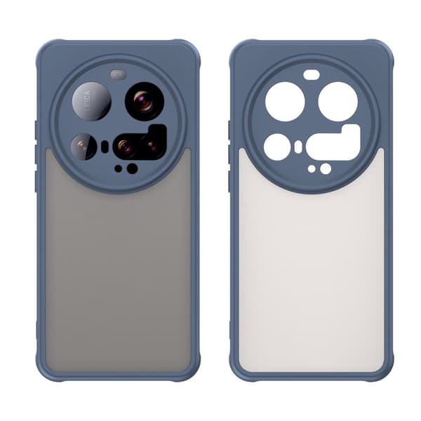 SKALO Xiaomi 15 Ultra 5G Color Bumper Frosted Suojakuori - Sininen